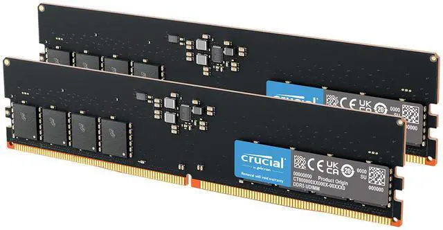 Crucial 128GB (2 x 64GB) DDR5 5600 Memory - Thumbnail 3