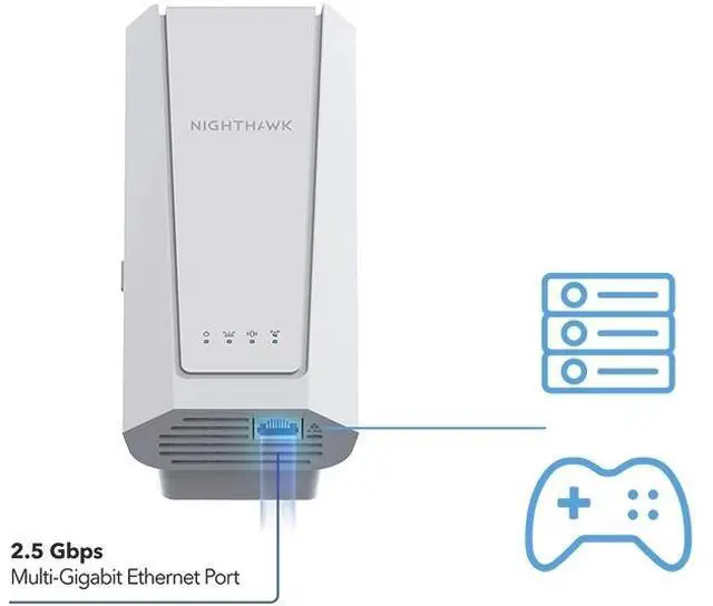 NETGEAR BE5000 Nighthawk WiFi 7 Dual-Band Extender - Thumbnail 3