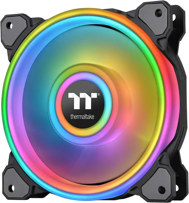 Thermaltake TT Premium Riing Quad 12 RGB Radiator Fan - Thumbnail 3
