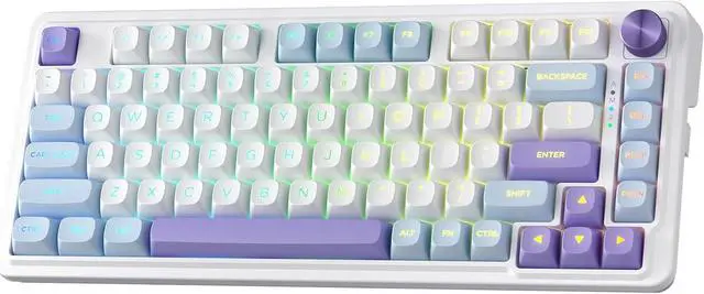 Redragon K673 MAX 75% Wireless Gasket Gaming Keyboard - Thumbnail 2