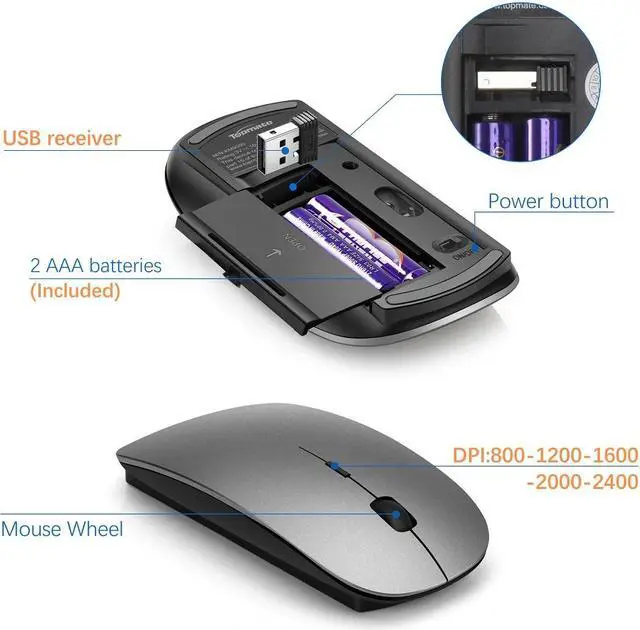 TopMate Keyboard and Mouse Combo - Thumbnail 4
