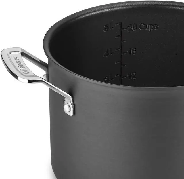 CUISINART N61-11 Nonstick Hard-Anodized Nesting Cookware Set - Thumbnail 5